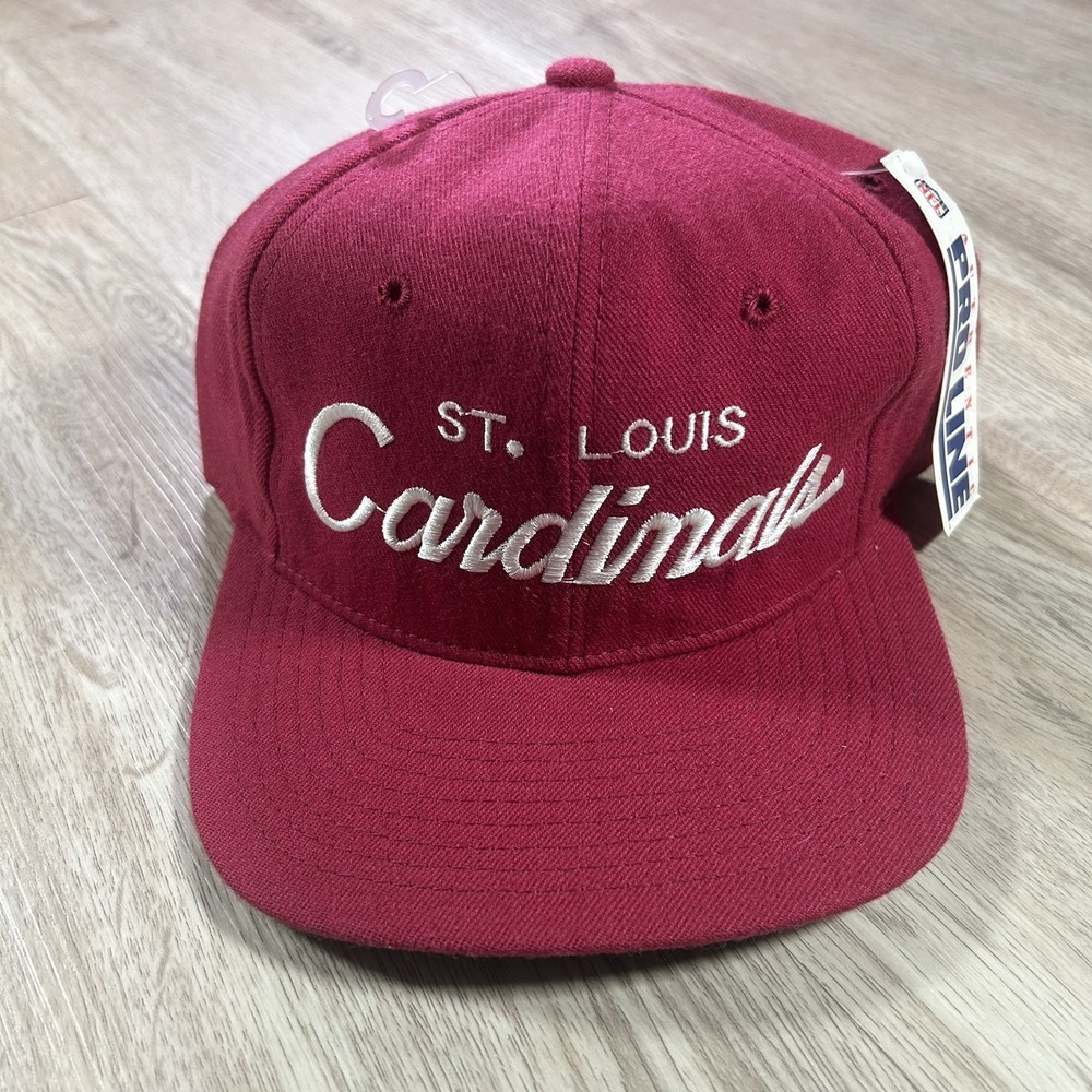 VTG Sports Specialties St. Louis Cardinals Snapback Hat NWT NFL Red Wool Cap